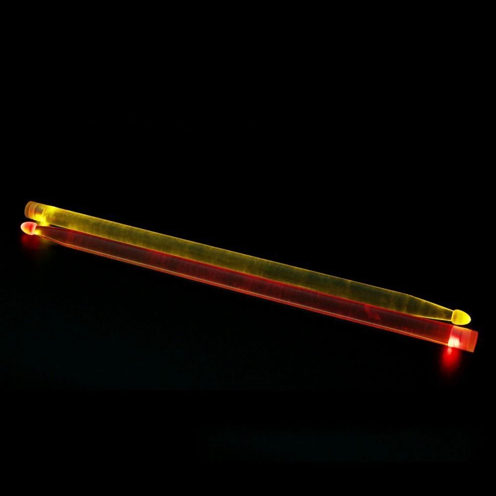 Drum Stick 5A - 2 bacchette per batteria luminose colorate