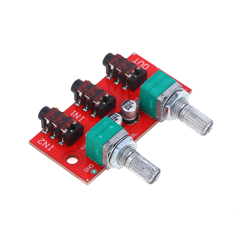 Audio Music Mixer - Mixer Audio Passivo Stereo a Doppio