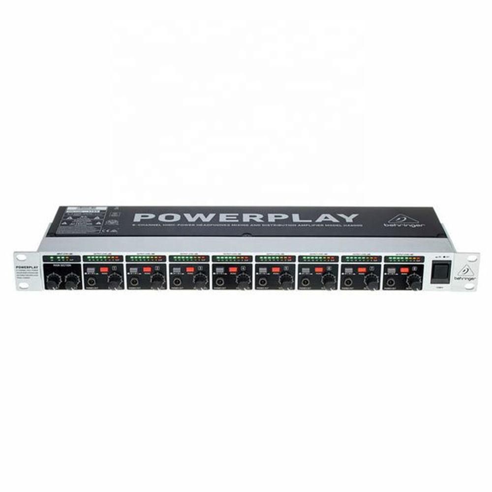 Audio Music Distribution - Behringer HA8000 V2 Amplificatore Stereo a
