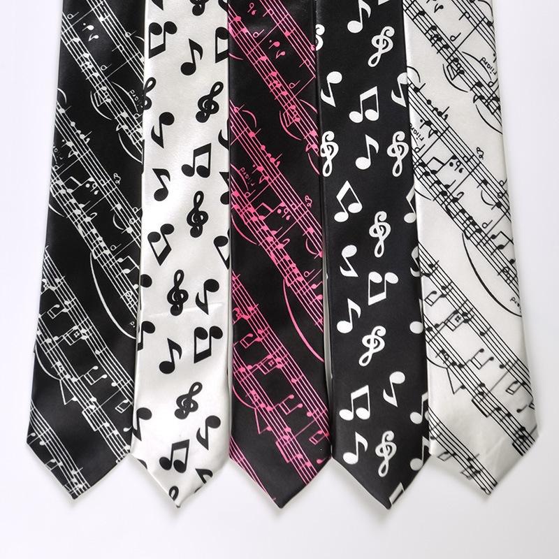 Cravatta Unisex Stretta in Mor - Audio Music Notes recensione e prezzo