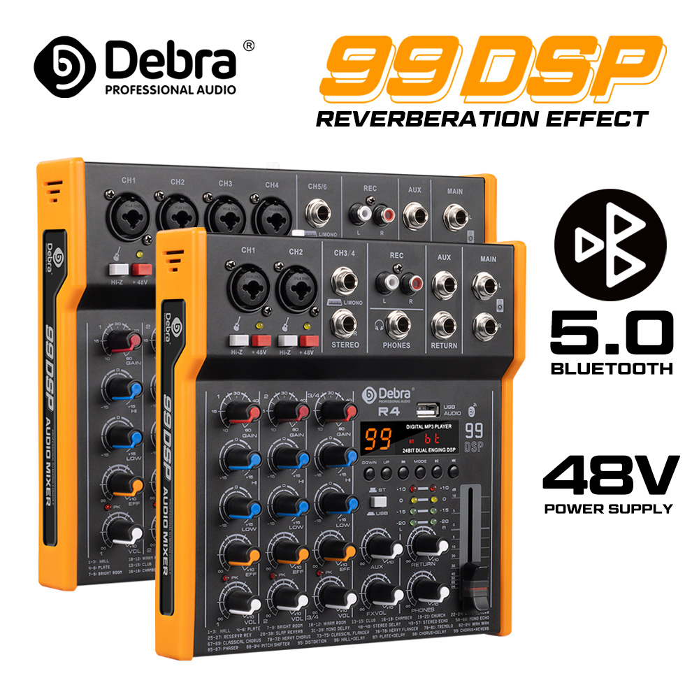 Mixer audio multiplo Debra R4/ - Audio Music Mixer recensione e prezzo