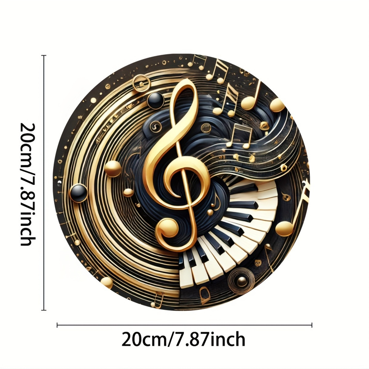 Targa chiave per pianoforte, c - Audio Music Notes recensione e prezzo