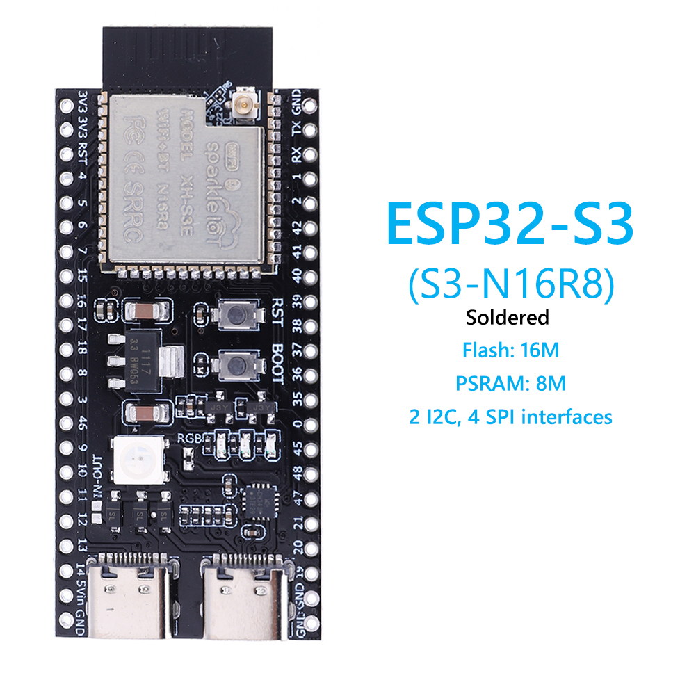 ESP32 S3 N16R8 N8R2 Scheda di  - Audio Music Converter recensione e prezzo