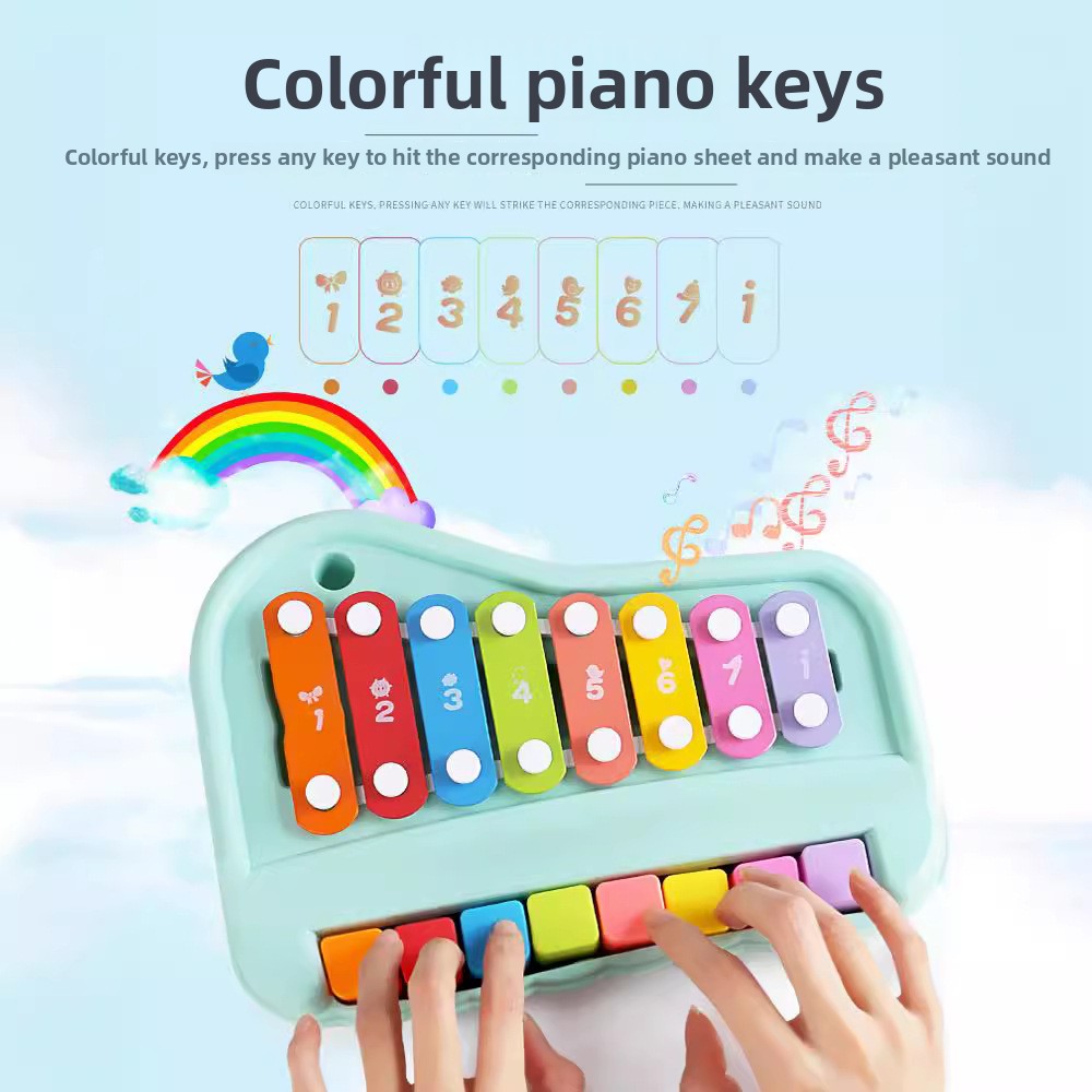 Xilofono a 8 note Pianoforte G - Audio Music Notes recensione e prezzo