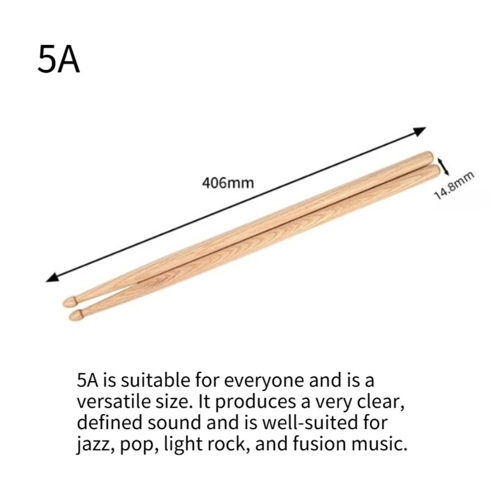 1 Paio di Bacchette per Batter - Drum Stick 5A recensione e prezzo