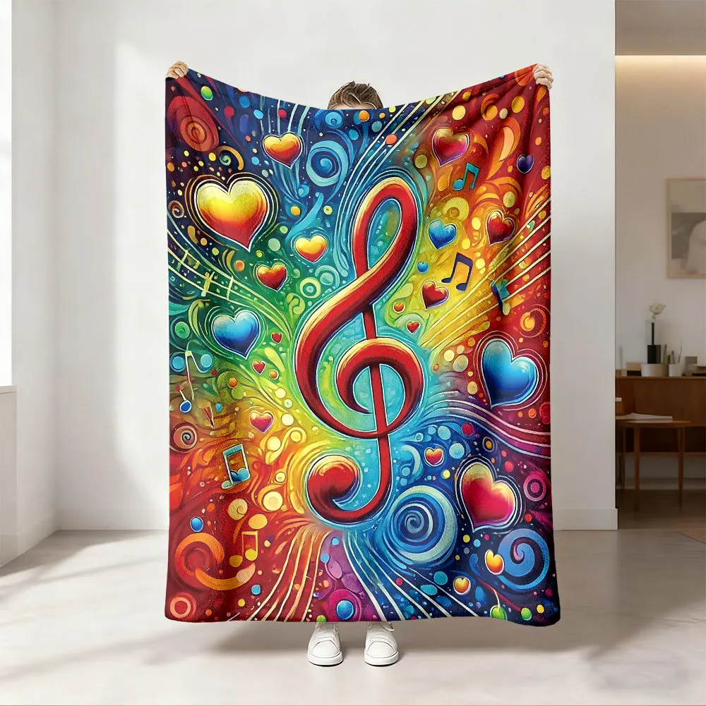 Coperta Decorativa con Note Mu - Audio Music Notes recensione e prezzo
