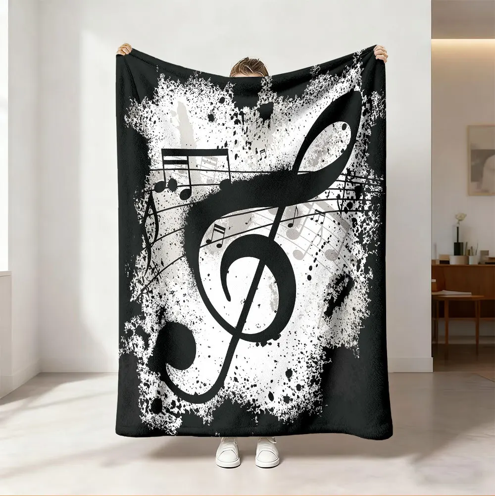 Coperta Decorativa con Note Mu - Audio Music Notes recensione e prezzo