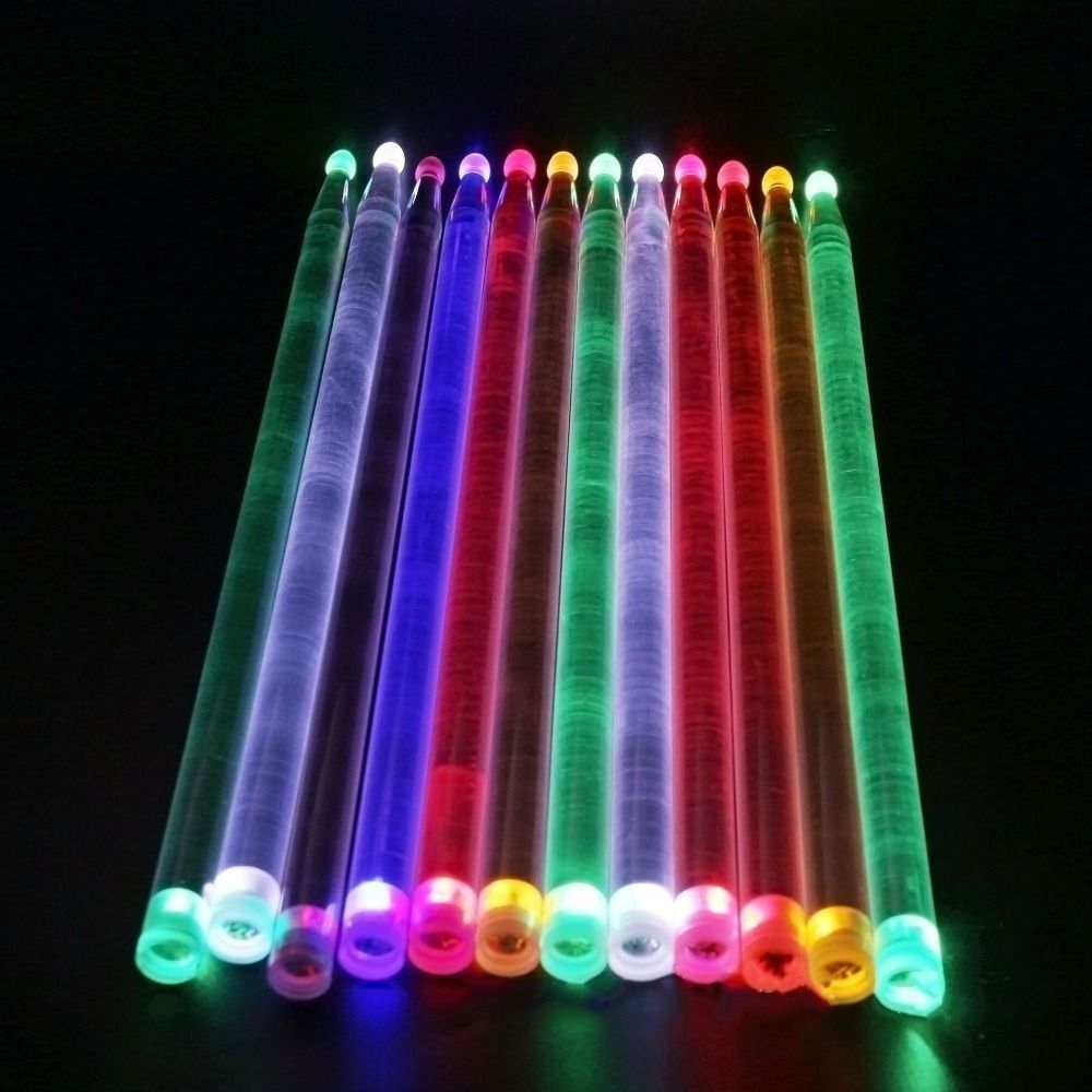 2 bacchette luminose colorate  - Drum Stick 5A recensione e prezzo